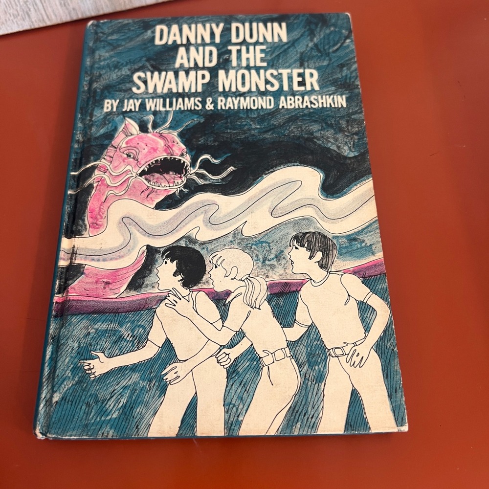 Danny Dunn and the Swamp Monster Jay Williams 1971 Weekly Reader Hardcover Book
